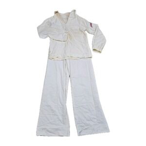 WWII USN White Sailor Uniform Set M.M. Lorenz Jumper & Pants 32x32